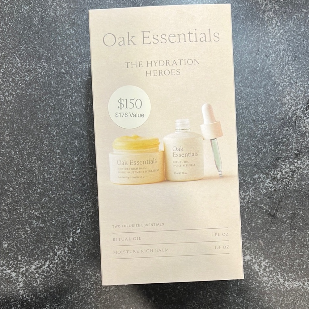 Essentials Skincare Set - Cream and White